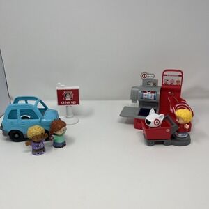 Fisher-Price Little People Target Run Set Playset Used
